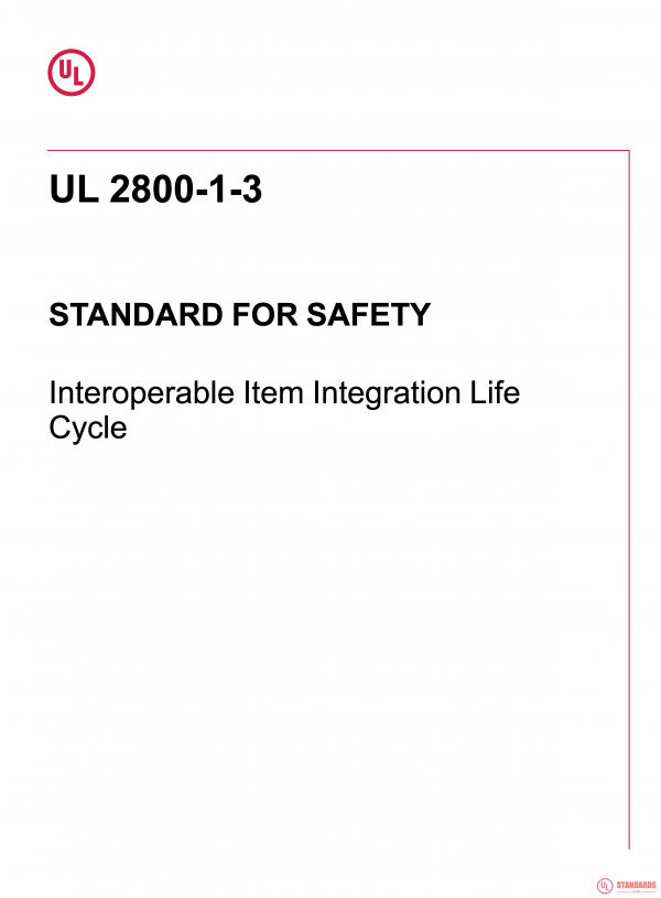 UL 2800-1-3 PDF UL 2800-1-3 PDF